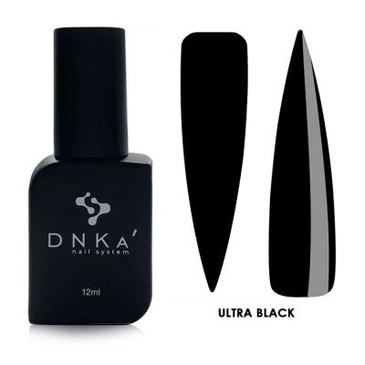 Gél lak Ultra Black DNKa' Color Gel Polish 12ml