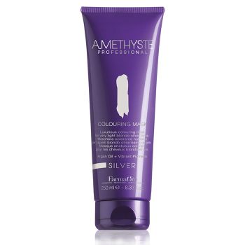 Farebná tónovacia maska na vlasy strieborná odtieň Amethyste silver mask 250 ml