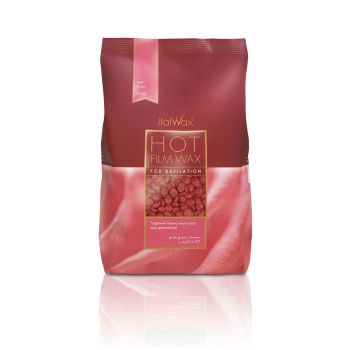 Zrniečka vosku Italwax Filmwax Ruža 1 kg