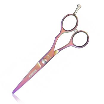 Kadernícke profesionálne nožnice 5,5" KYONE 580-55PR Pink Rainbow