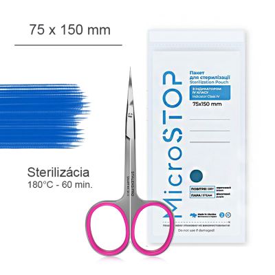 Sterilizačné kraftové sáčky MICROSTOP 75x150 mm