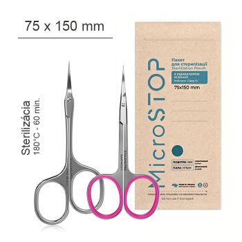 Sterilizačné-kraftové sáčky MICROSTOP ECO 75x150 mm