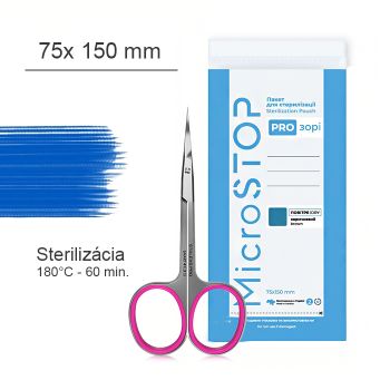 Sterilizačné-kraftové sáčky MICROSTOP PR 75x150 mm