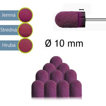 LUKAS SK THERMO PODO Pedikérske brúsne klobúčiky Ø 10 mm, 10 ks
