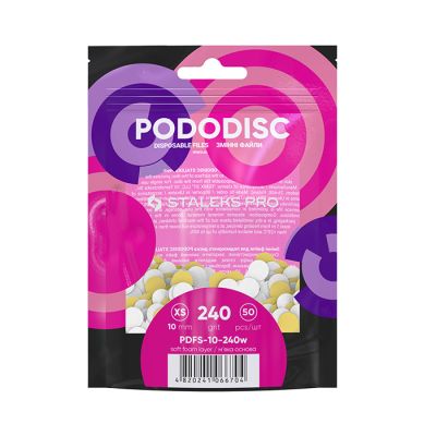 Vymeniteľné brúsne kotúčiky Pododisc STALEKS PDFS-10-240