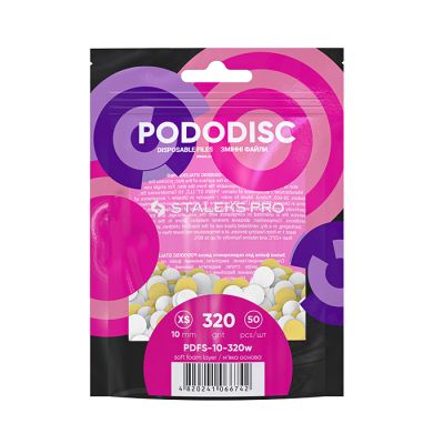 Vymeniteľné brúsne kotúčiky na pedikúru Pododisc STALEKS 320