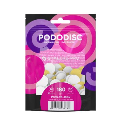 STALEKS PDFS-20-180 kotúčiky na pedikúru 20 mm