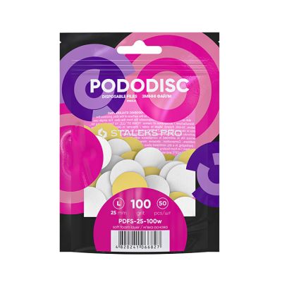 Vymeniteľné brúsne kotúčiky na pedikúru Pododisc STALEKS 25 mm