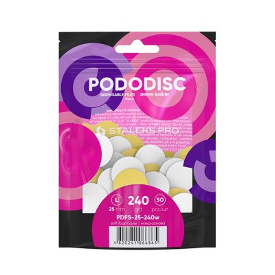 Brúsne kotúčiky Pododisc STALEKS 25 mm, zrnitosť 240